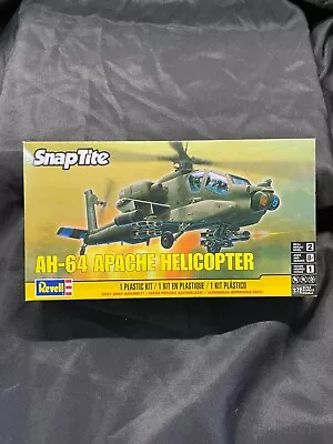 1/72 Scale Ah-64 Apache Helicopter Snaptite Model Kit • $12.99