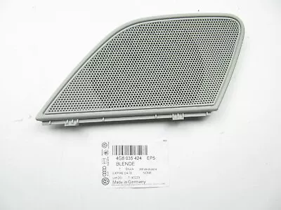 New Front Right Upper Door Speaker Grille Cover Silver OEM Audi 4G8035424EP5 • $14.95