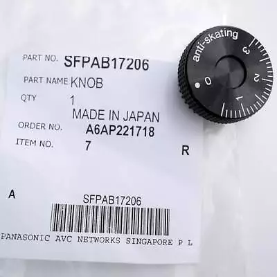 £31.19 • Buy Technics SL1200/1210 LTD/GLD - Gold Anti Skating Adjust Knob OEM - SFPAB17206