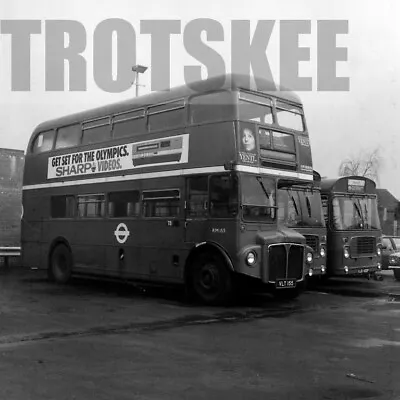 Larger Negative London Transport AEC Routemaster Park Royal VLT155 RM155 1987 • £4.98