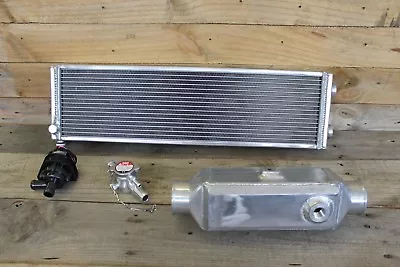 Premium Aluminium Barrel Water To Air Intercooler Kit Compact Barrel W/Filler • $999