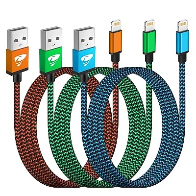 $20.65 • Buy Aioneus IPhone Charger Lightning Cable MFi Certified 3Pack 1M Lightning To USB A