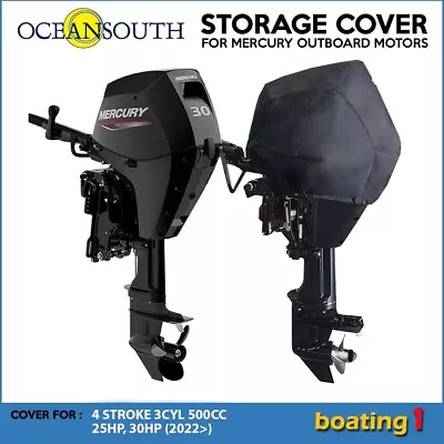 Mercury Outboard Motor Engine Half Cover 4 STROKE 3CYL 500CC  25HP 30HP (2022 ) • $37.80