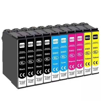 603XL Ink Cartridges For Epson XP2150 XP2105 XP3150 3105 XP4150 4105 WF2830 2810 • £11.58