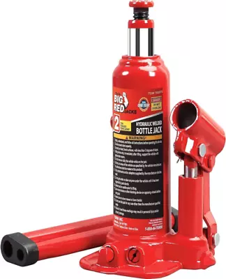 BIG RED T90203B Torin Hydraulic Welded Bottle Jack 2 Ton (4000 2 Ton  • $25.95
