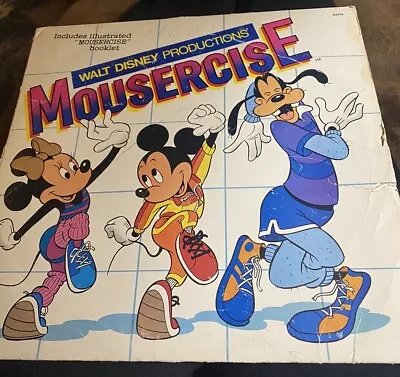 Mousercise Album Walt Disney 62516 With Booklet • $15