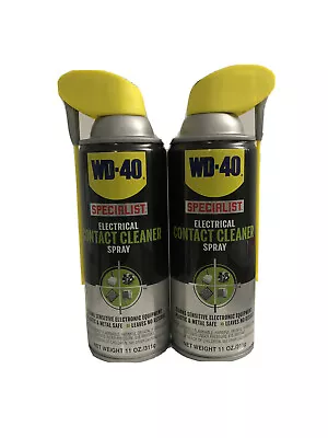 $36.99 • Buy WD-40 Specialist Electrical Contact Cleaner Sensitive Electronic (2 Bottle)