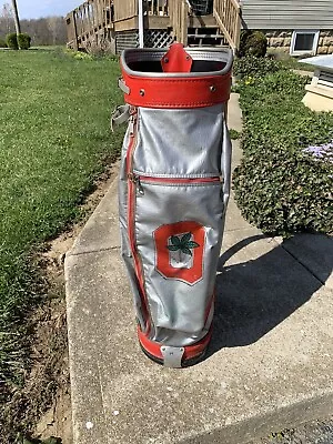 Rare Vintage 80’s Ohio State University Buckeyes Wilson Golf Club Bag • $199.99