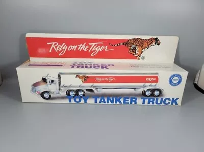 Exxon Tanker Toy Truck  Rely On The Tiger  Head/Tail Lights Light Up - Horn • $20.55