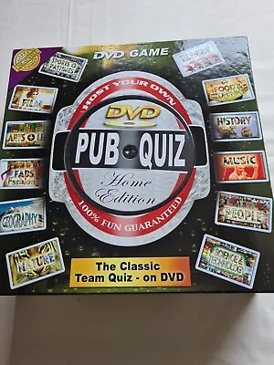 Host Your Own Pub Quiz DVD Game Home Edition  Complete ( Lots Of £3 Games ) • £3