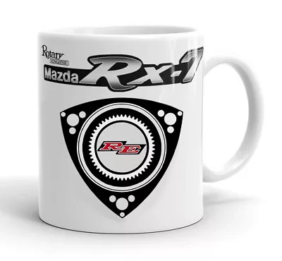 MAZDA RX7   COUPE   ROTARY  ENGINE    Badge Design  Quality 11oz Mug.   • $15