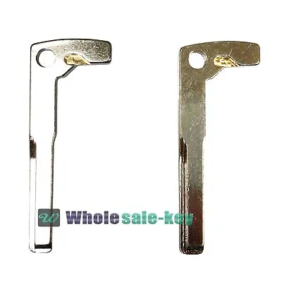 2 New Uncut Key Inserts Emergency Blades For Mercedes Benz Gl350 E350 Cls550 • $7.58