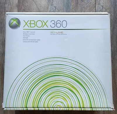 White Xbox 360 With Plated Disc Drive (60 GB) (Controller) (Boxed)  • $195