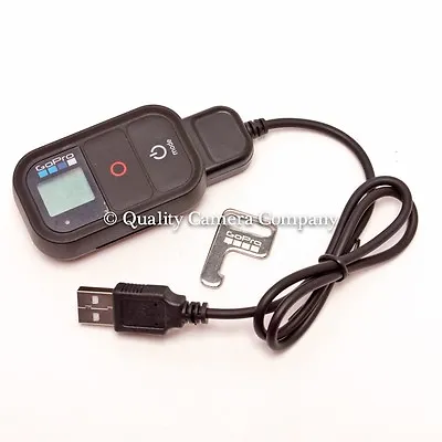 GoPro WIFI Remote Control ARMTE-001+Charging Cable - GOPRO 2+ 3 3+ 4 5 • $24.95