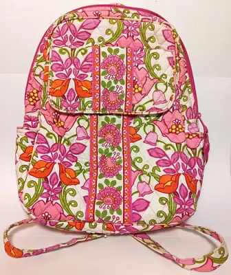 Vera Bradley Medium Backpack * Lilli Bell * Retired * Hard To Find * Summer 2013 • $14.50