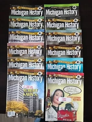 Michigan History Magazine 2021-2022 Lot Of 12 Issues Historical Society Of MI • $39.50