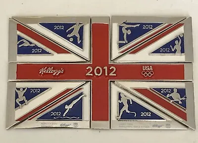 2012 Kellogg’s London Olympic Pin Set Limited Edition Union Jack Flag A650 • $99.99