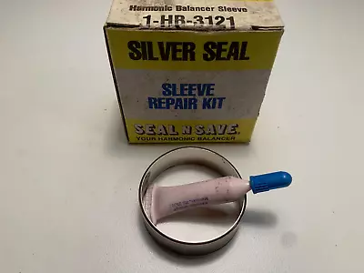 $9.99 • Buy Silver Seal Harmonic Balancer Repair Sleeve HB-3121
