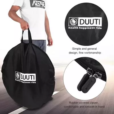 Mountain Road Bike Wheel Bag Wheelset Bag Transport Pounch Carrier Waterproof GL • $29.37