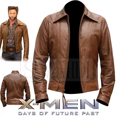 Leather Jacket Inspired By X-Men: Days Of Future Past Wolverine Logan By Suzahdi • $175