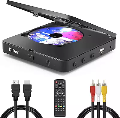 Super Mini Blu-Ray Disc Player For TV 1080P Blue-Ray HD DVD Player Portable CD  • $122.19