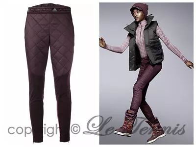 Adidas Stella McCartney MOTO QUILTED Run Legging Golf Ski Snowboard Pants - 36 S • $289