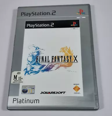 Final Fantasy X Sony Playstation 2 Game PAL PS2 • $9.25