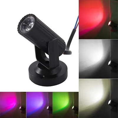 Colour Changing LED Pin Spot Light Beam Spotlight Mini For Stage KTV DJ Party • £6.49