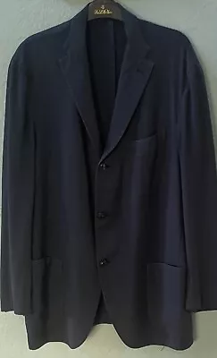 Boglioli-Navy Light Weight Wool K Jacket-Size 54-US 44-Italy • $55