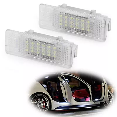 White LED Step Courtesy Lights For BMW E39 5 Series E53 X5 Replace OEM Footwell • $17.99