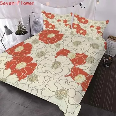 Keep Eye Petals 3D Printing Duvet Quilt Doona Covers Pillow Case Bedding Sets • $80.30