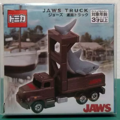 JAWS TRUCK Tomica Mini Car Usj Limited Japan GREAT WHITE SHARK • $42.88