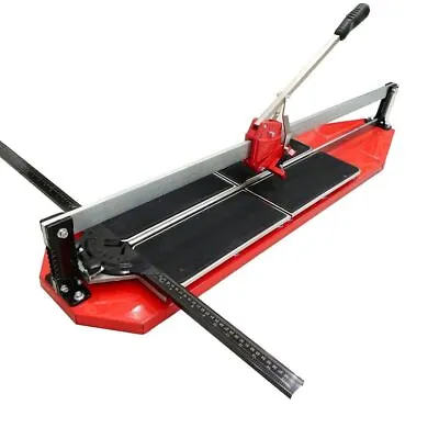 Super 100cm Heavy Duty Manual Tile Cutter Ceramic Porcelain Tiles Saw  • £149