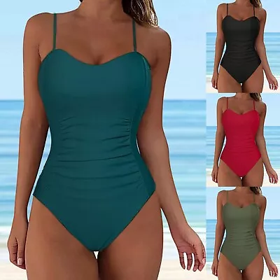 Swimsuit Bottoms New Swimsuit Strapless Suspender Backless Sexy European And • $36.74