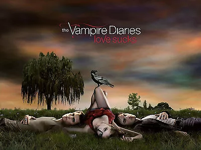 0177 The Vampire Diaries Series  Amazing Art POSTER PRINT A4 A3 BUY 2 GET 1 FREE • £4.29