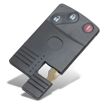 Uncut 2+1Button Smart Card Remote Key Shell Case Fob For MAZDA CX-7 CX-9 SPEED 6 • $6.96