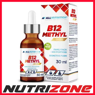 Allnutrition B12 Methyl Drops Bioactive Form - 30 Ml • £14.80