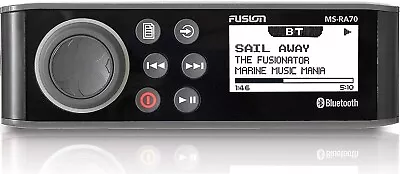 Fusion MS-RA70 Stereo With 4x50W AM/FM/Bluetooth 2-Zone Marine Audio • $199.99