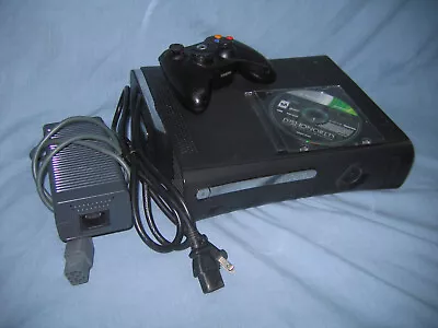 Black XBOX 360 Complete Working Jasper HDMI 120GB System -- SOLID PERFORMER!! • $64.99