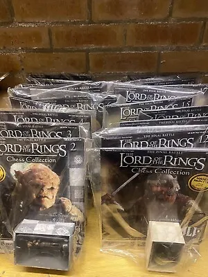 Lord Of The Rings Collectors Chess Set Magazines Brand New Unopened • £130