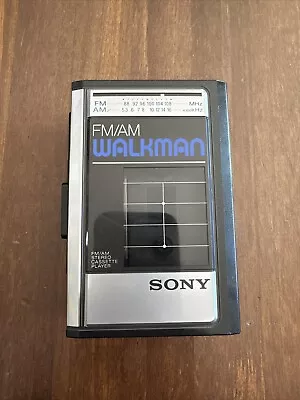 Vintage Sony Walkman WM-F31/F41 Radio Cassette Tape Player TESTED New Belts • $100