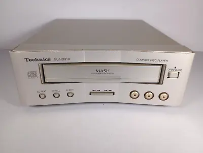£27.99 • Buy Technics Compact Disc CD Player Hi-Fi Separate SL-HD310 Ribbon Connection Silver