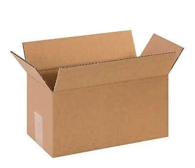 100 12x6x6 Shipping Packing Mailing Moving Boxes Corrugated Cardboard New • $69.88