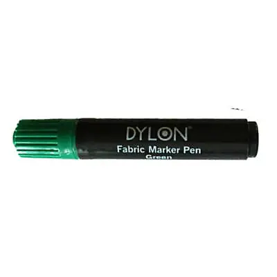 £10.37 • Buy DYLON Textile Pens Green Permanent Marker For All Fabrics T-Shirt Dress