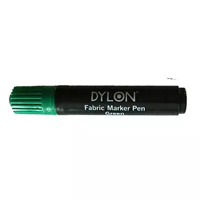 £10.37 • Buy DYLON Textile Pens Green Permanent Marker For All Fabrics T-Shirt Dress