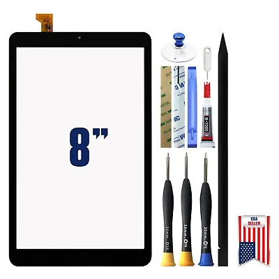 8  Touch Screen Digitizer Replacement For Samsung Galaxy Tab A 8.0 2018 SM-T387 • $11.45