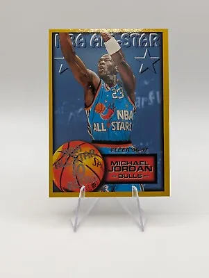 Michael Jordan 1996-97 Fleer NBA All-Star Retro #282 Bulls • $5.39