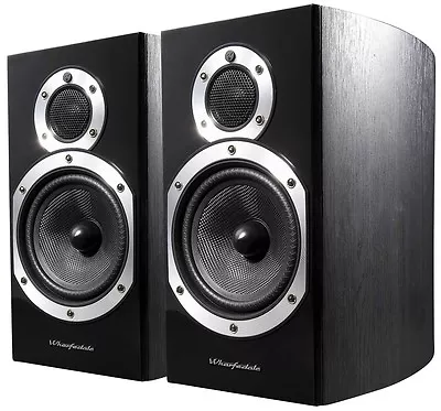 Wharfedale Bookshelf Speakers - Diamond 10.1 Black Wood Stand Mount Loudspeakers • £159