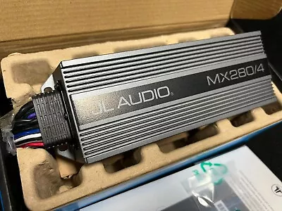 JL AUDIO MX280/4 COMPACT MARINE/POWERSPORTS 4-CHANNEL AMPLIFIER - Brand New • $329.99