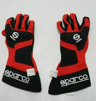 SPARCO GLOVES WIND Race Red & Black SFI FIA Fire Auto Racing XS X-small 8  NEW • $59.99